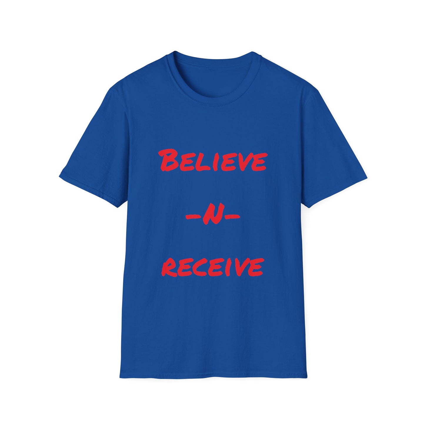 Unisex Softstyle-Believe-N-Receive