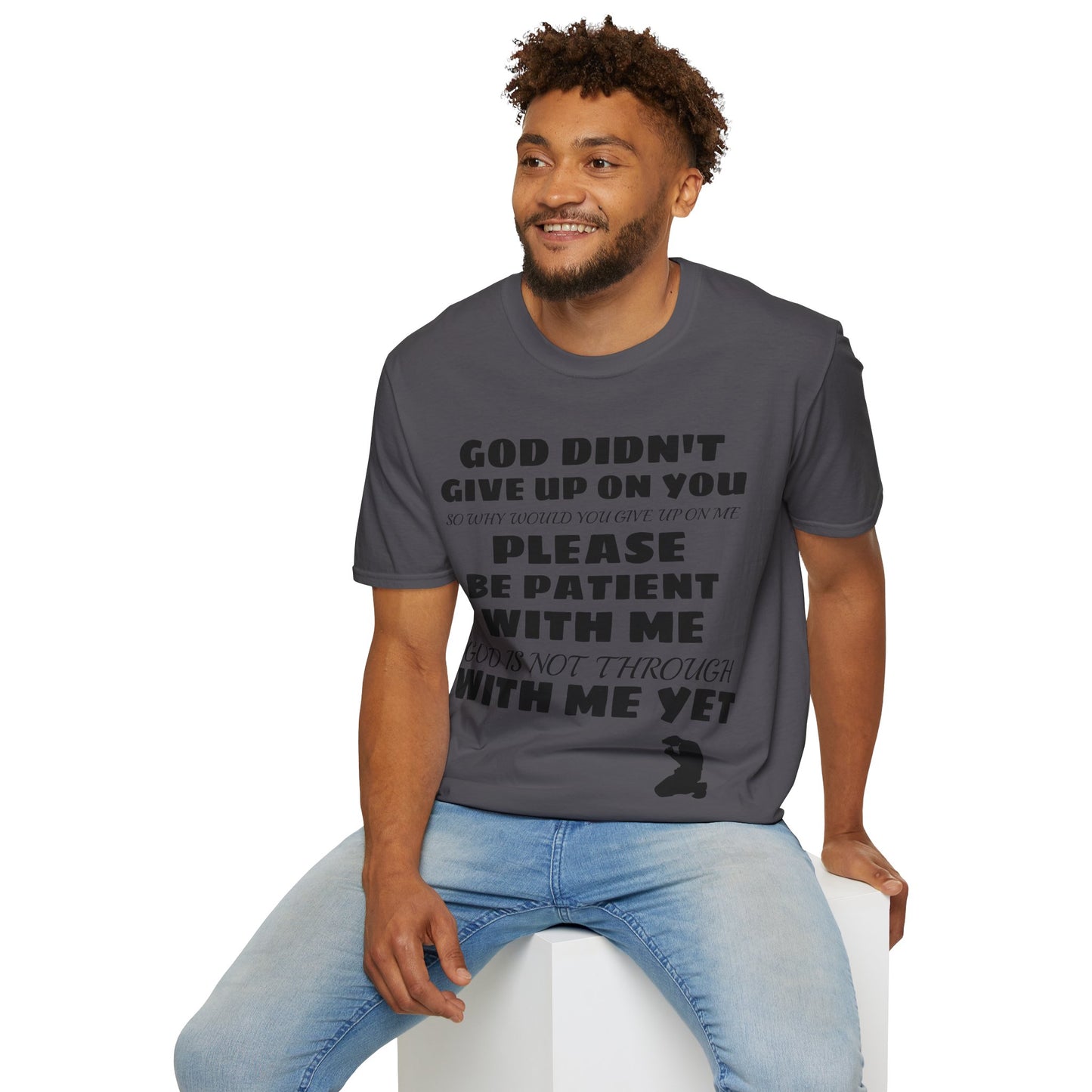 Unisex Softstyle Short Sleeve-PLEASE BE PATIENT WITH ME