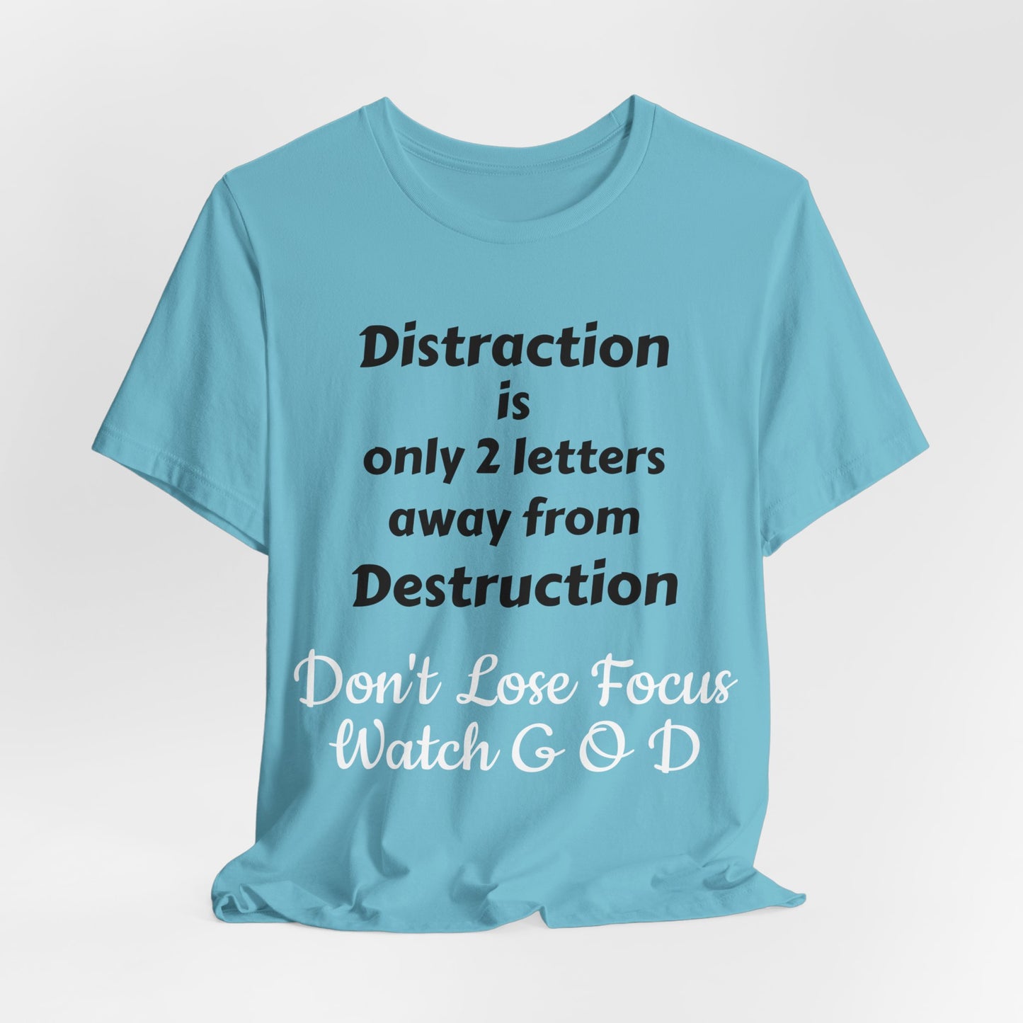 Unisex Jersey Short Sleeve-Distraction-Destruction