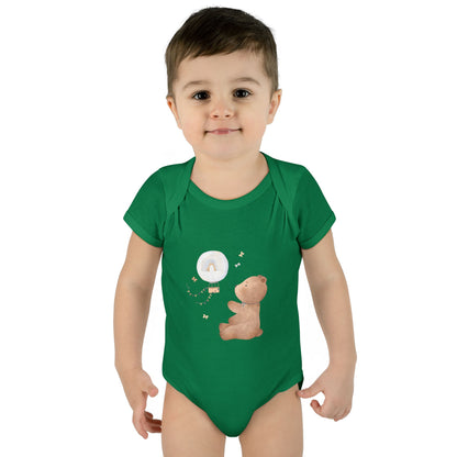 Infant Baby Rib Bodysuit-Bear Bear