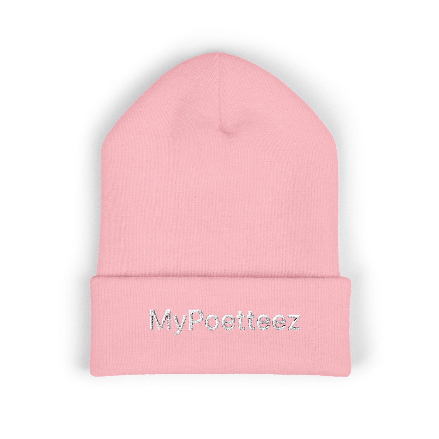 Classic Cuffed Beanie with Embroidered Logo - Cozy Winter Accessory