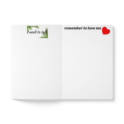 Damaged BUT Not Done Softcover Journal Index, Ideal for Organization & Reflection-White