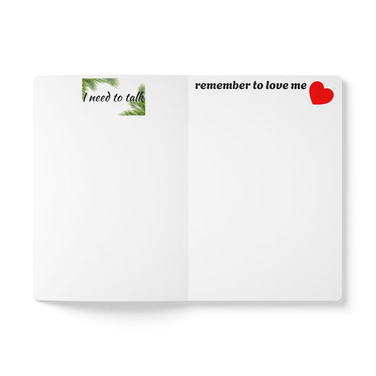 Damaged BUT Not Done Softcover Journal Index, Ideal for Organization & Reflection-White