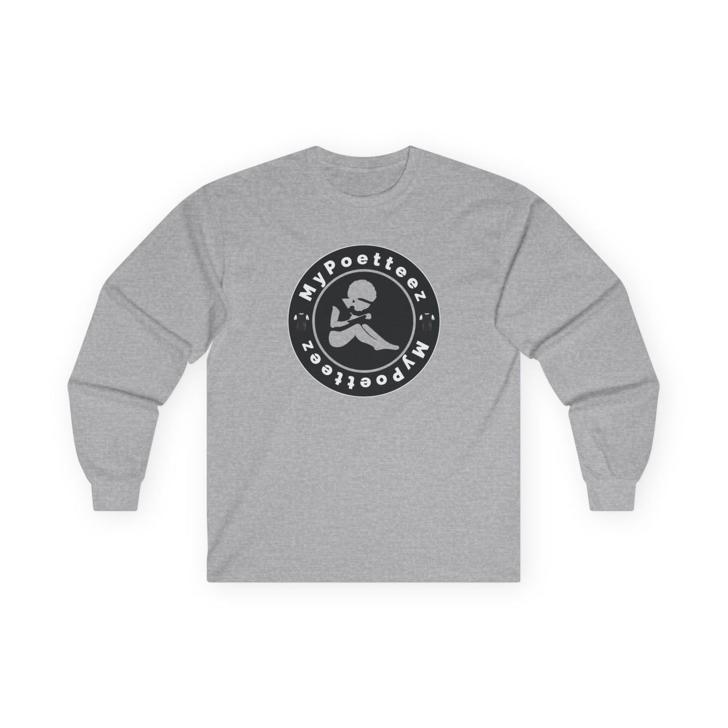 Unisex Ultra Cotton Long Sleeve-Logo & QR Code
