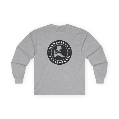 Unisex Ultra Cotton Long Sleeve-Logo & QR Code