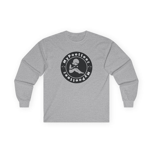 Unisex Ultra Cotton Long Sleeve-Logo & QR Code