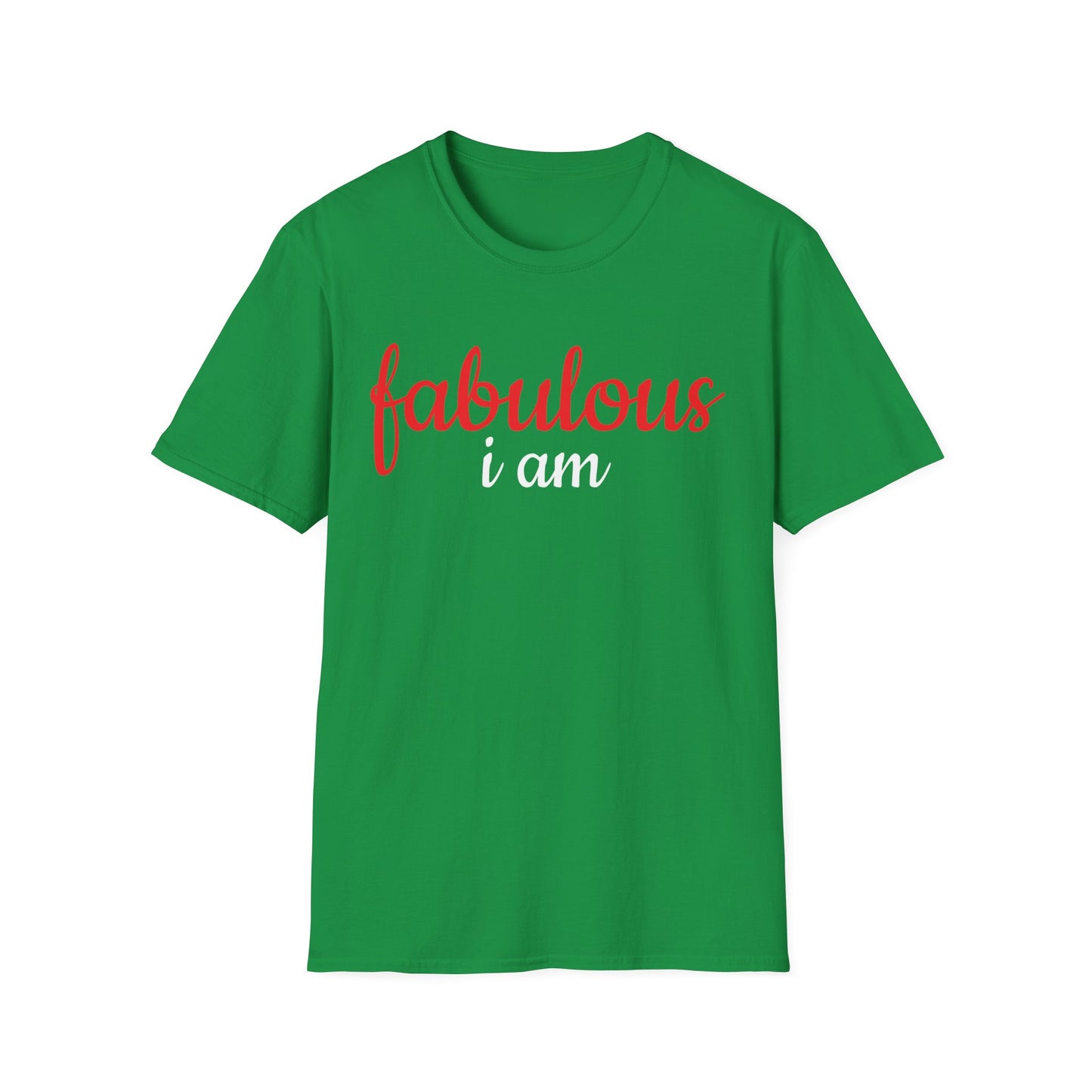 Unisex Softstyle Short Sleeve-fabulous i am