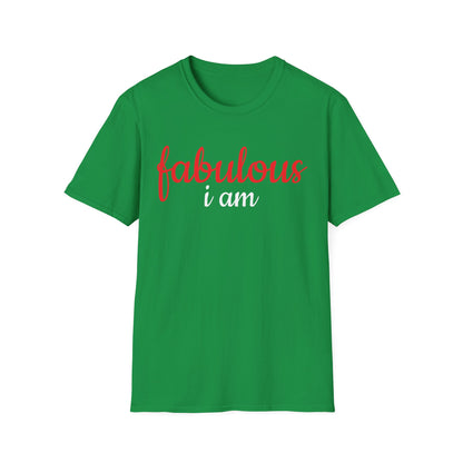 Unisex Softstyle Short Sleeve-fabulous i am