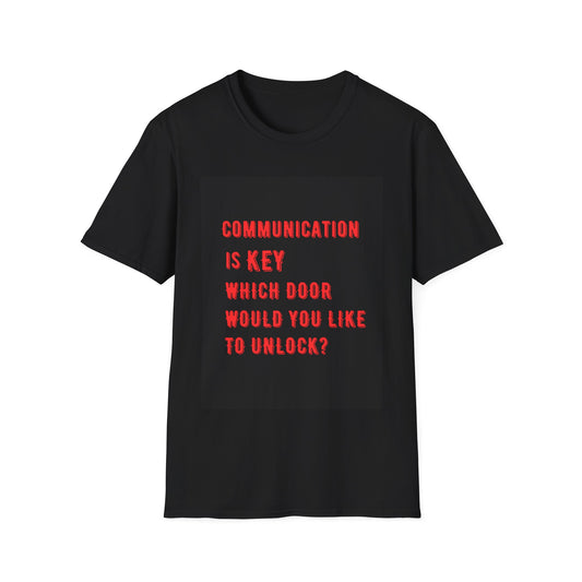 Unisex Softstyle Short Sleeve-Communication Is Key
