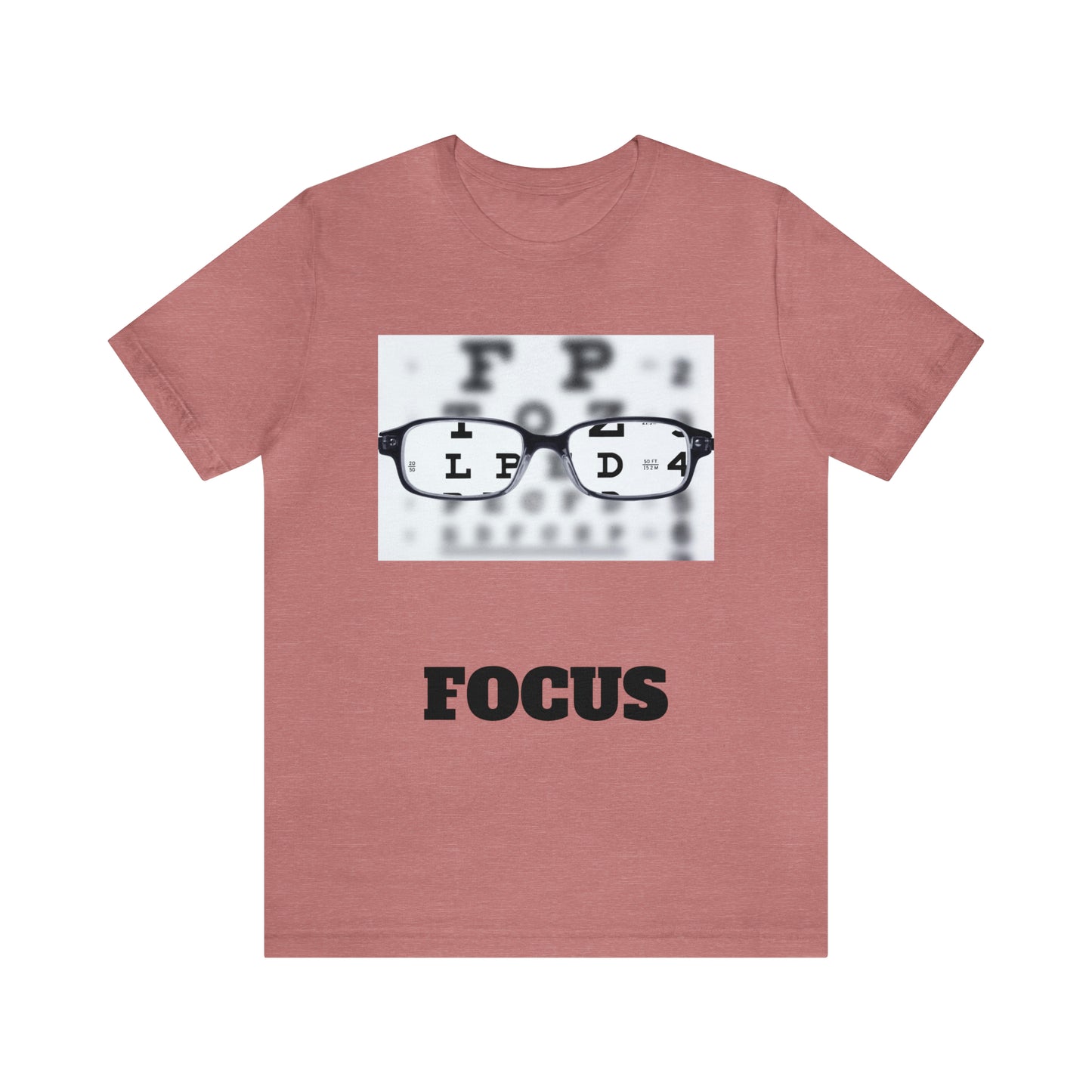 Unisex Jersey Short Sleeve Tee-FOCUS