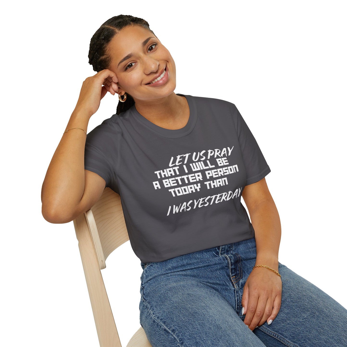 Unisex Softstyle Short Sleeve-BETTER PERSON