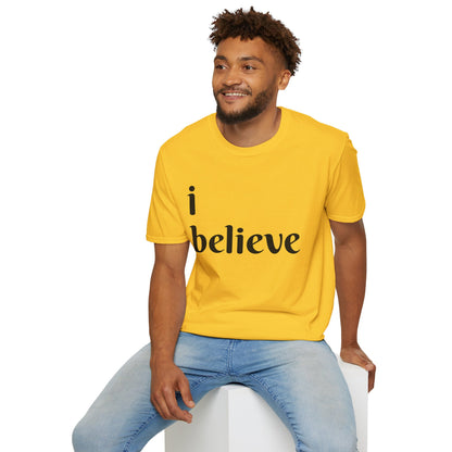 Unisex Softstyle Short Sleeve-I Believe