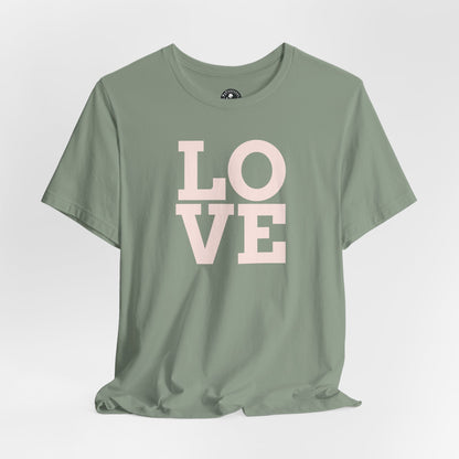 Unisex Jersey Short Sleeve-LOVE