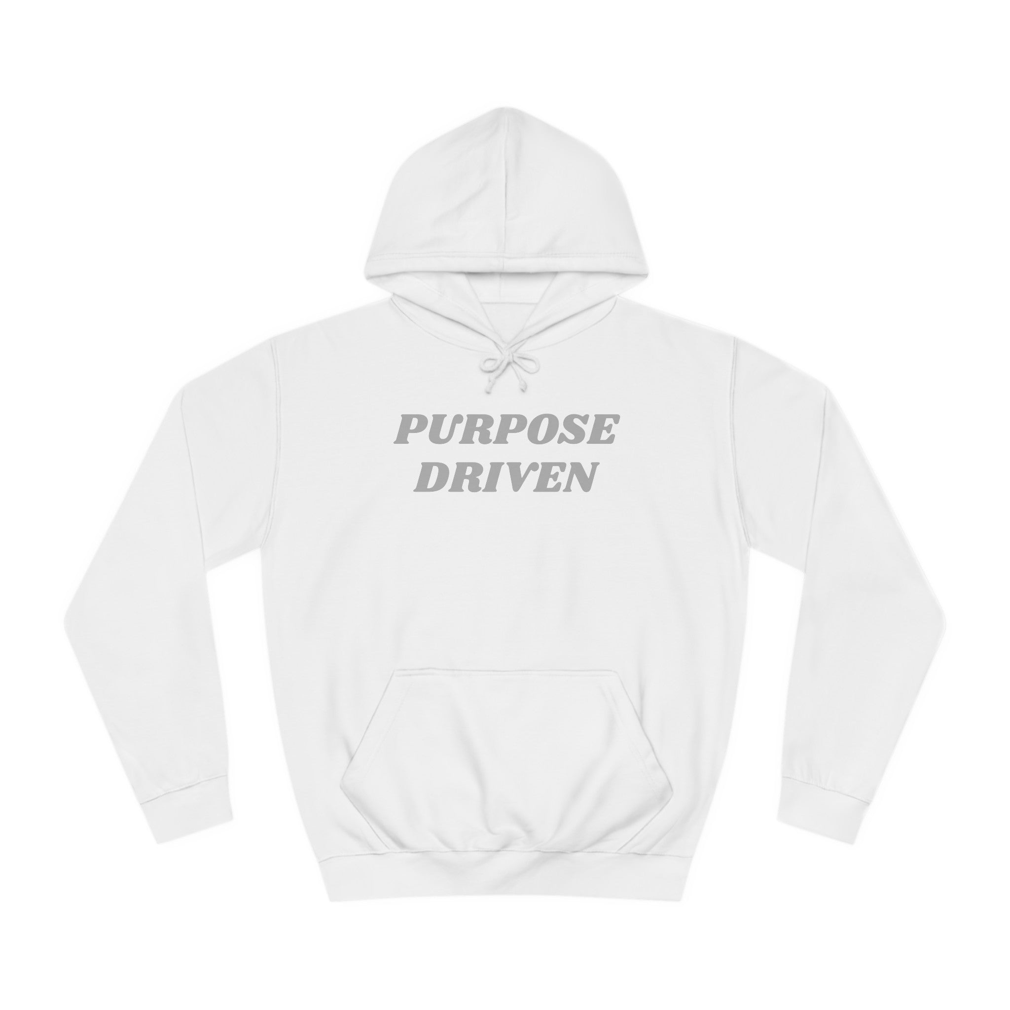 Unisex College Hoodie-PURPOSE DRIVEN