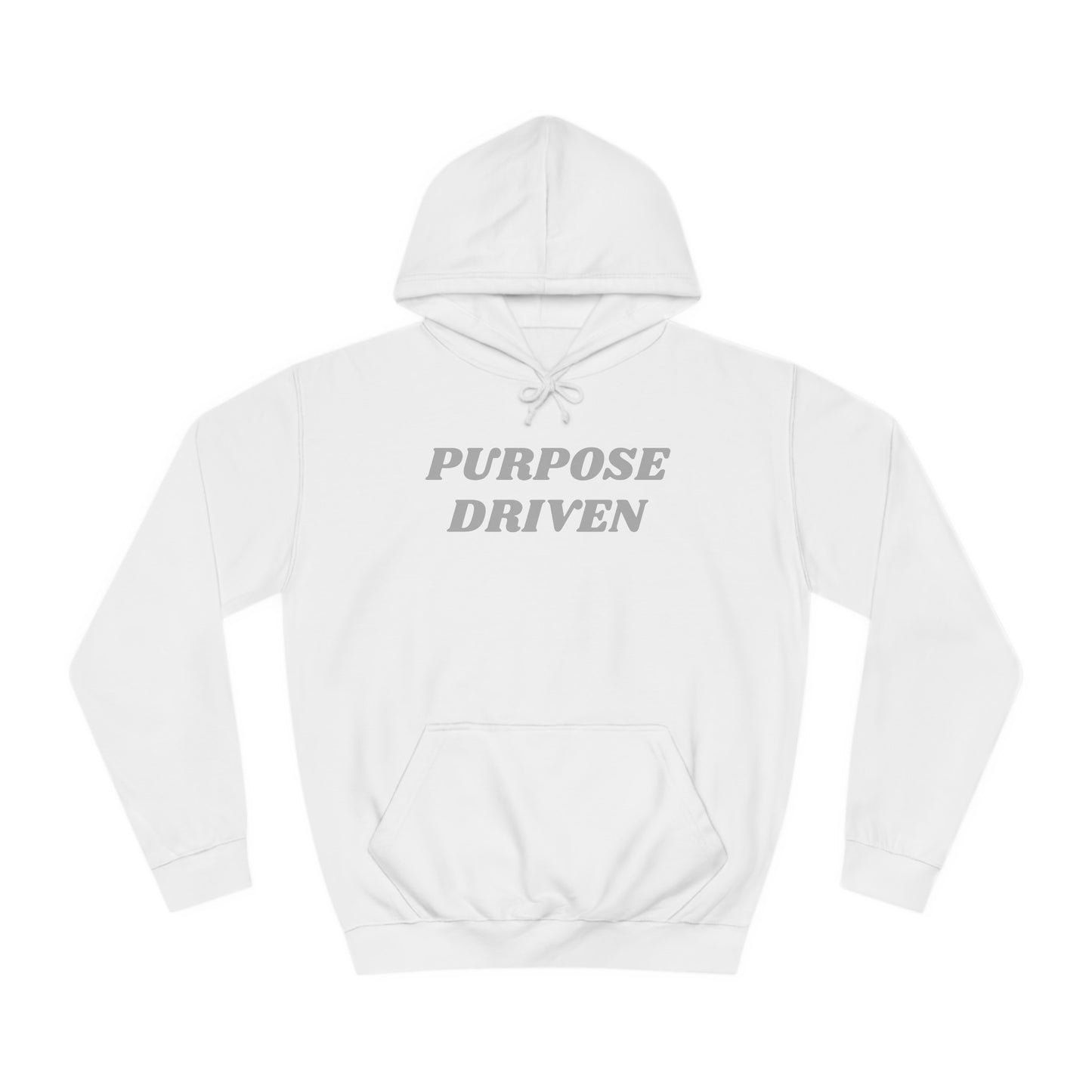 Unisex College Hoodie-PURPOSE DRIVEN