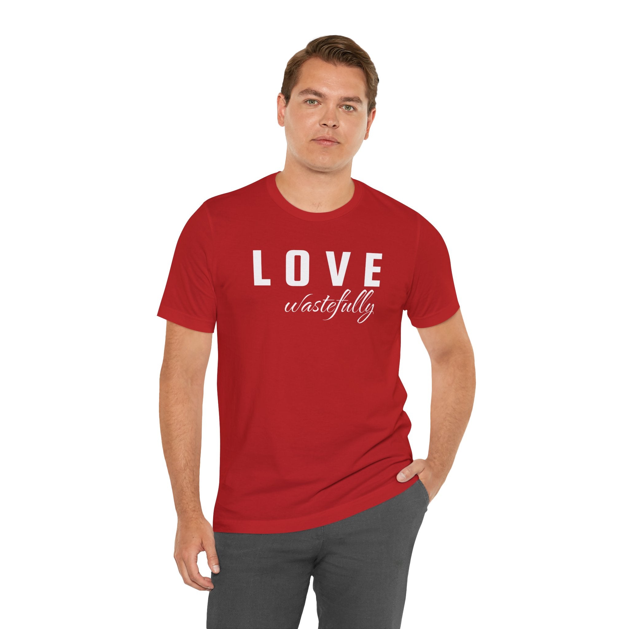 Love Wastefully Unisex Tee - Thoughtful Wear for Every Occasion