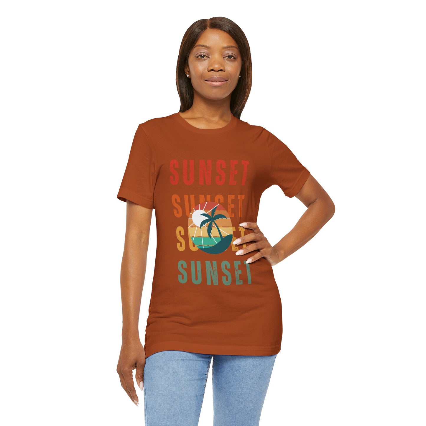 Unisex Jersey Short Sleeve-SUNSET