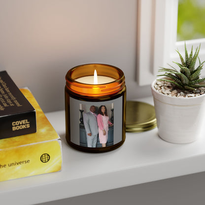 Scented Candles, Coconut Apricot Wax (4oz, 9oz)-COVIN'S CANDLES