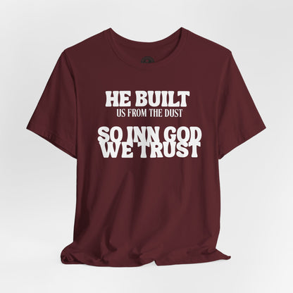 Unisex Jersey Short-Sleeve-INN GOD WE TRUST
