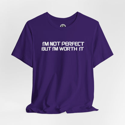 Unisex Softstyle T-Shirt-I'm Not Perfect, But I'm Worth It