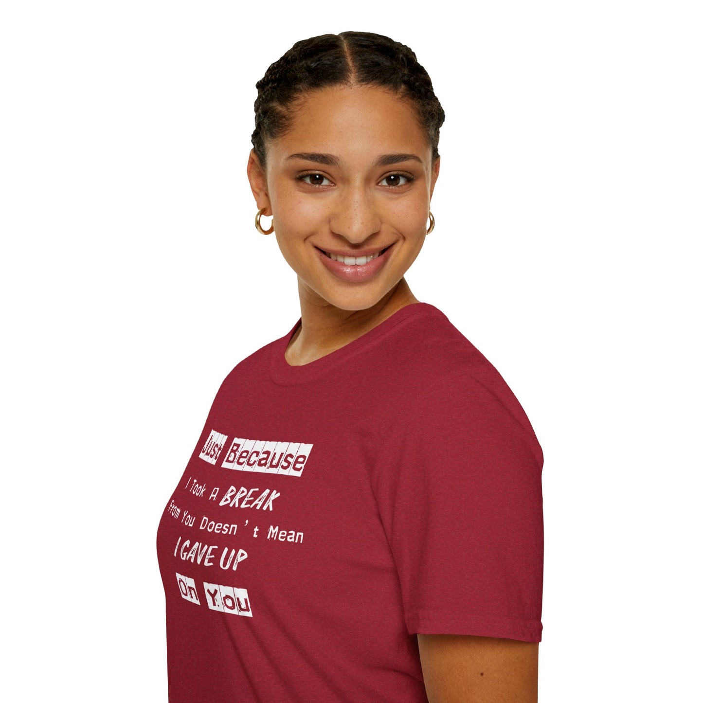 Unisex Softstyle T-Shirt-Took A Break