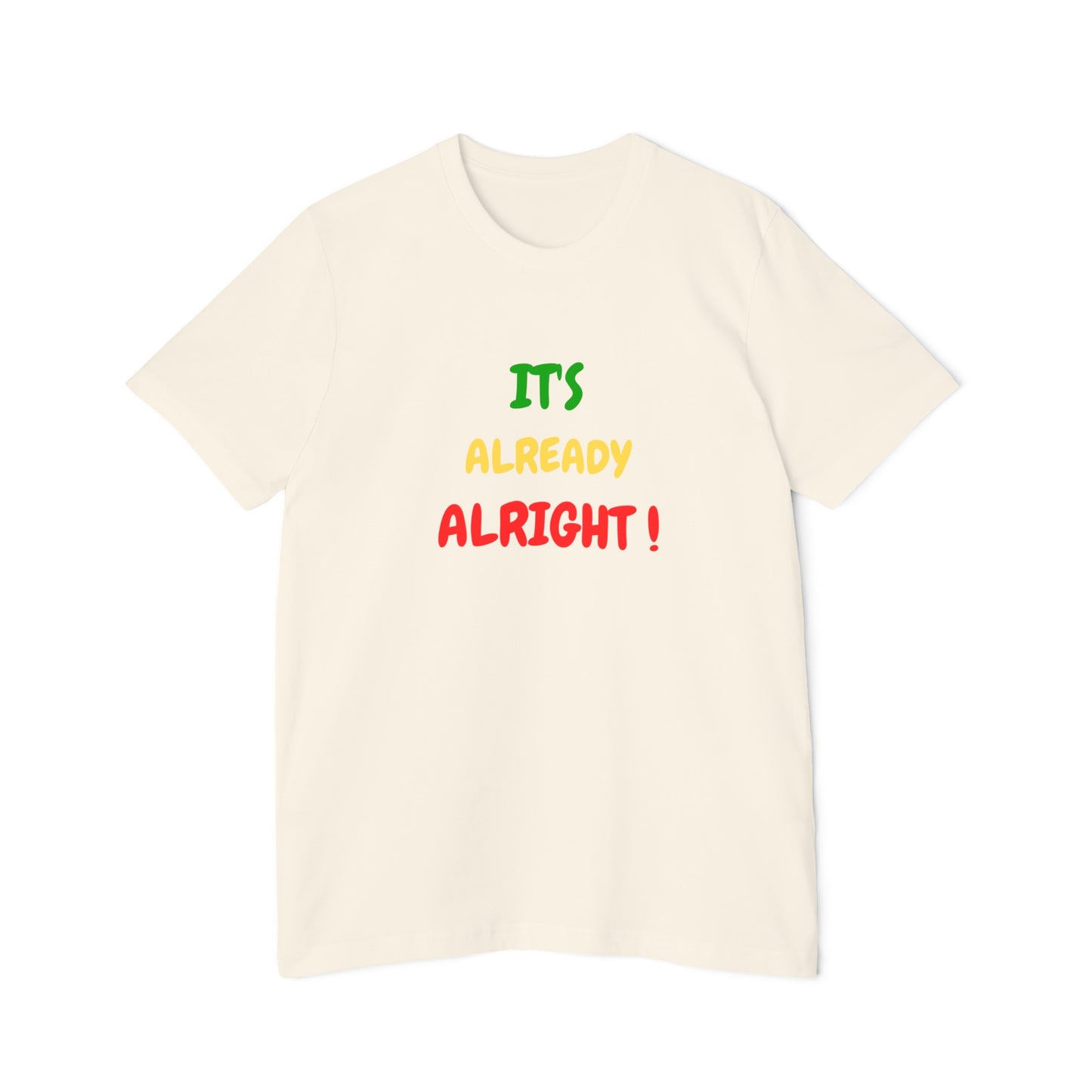 USA-Made Unisex Short-Sleeve Jersey-It's Already Alright