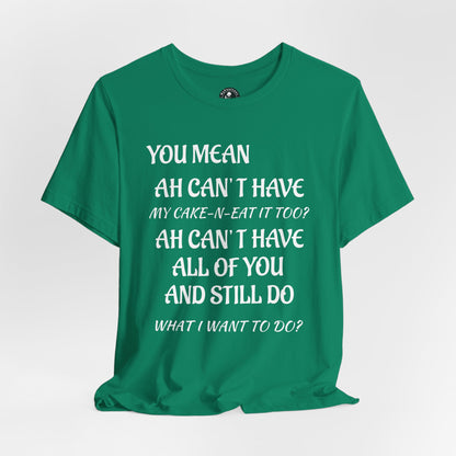 Unisex Jersey Short Sleeve-CAKE