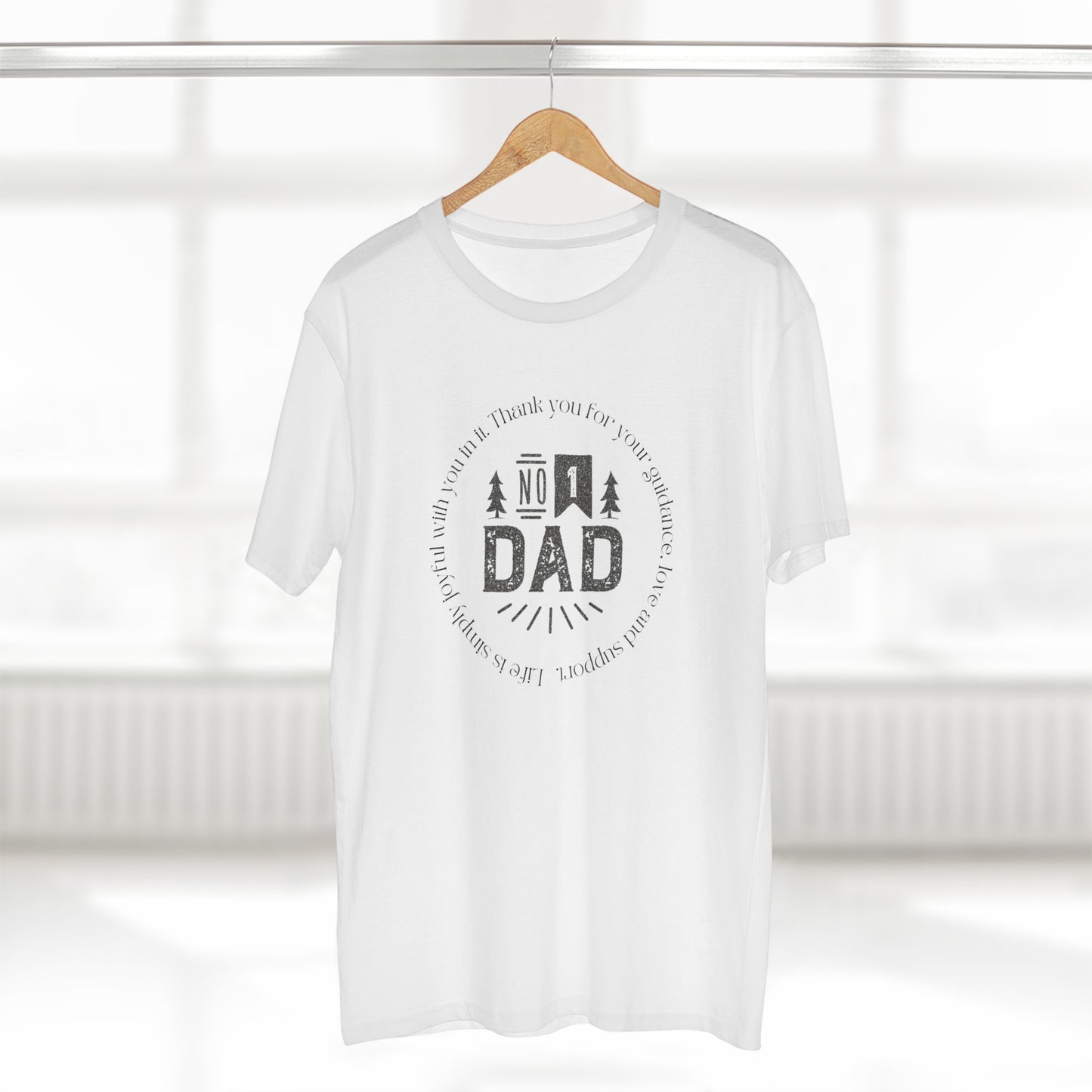 Men's Staple Short Sleeve-Happy Father's Day