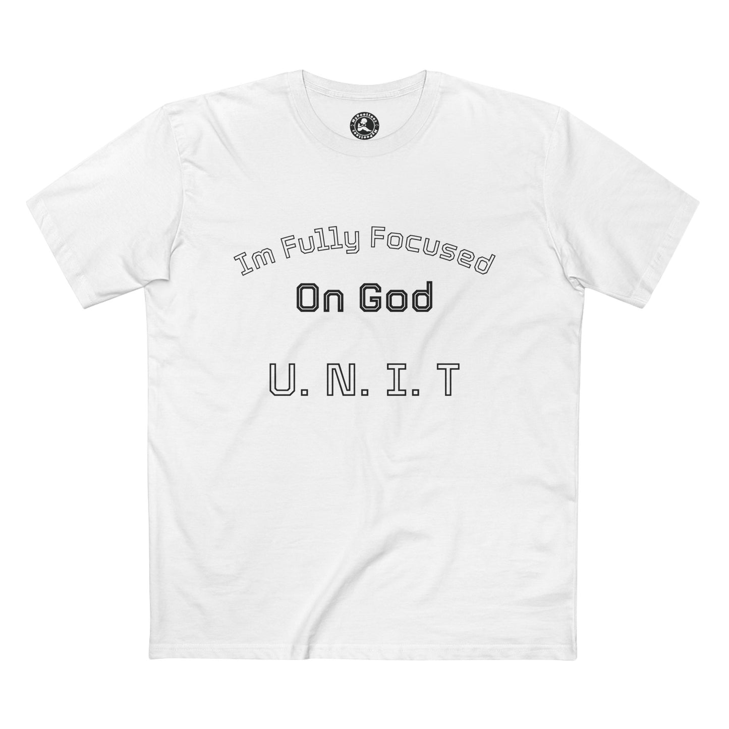 Faith T‑Shirt – "I'm Fully Focused On God U.N.I.T" Christian Tee
