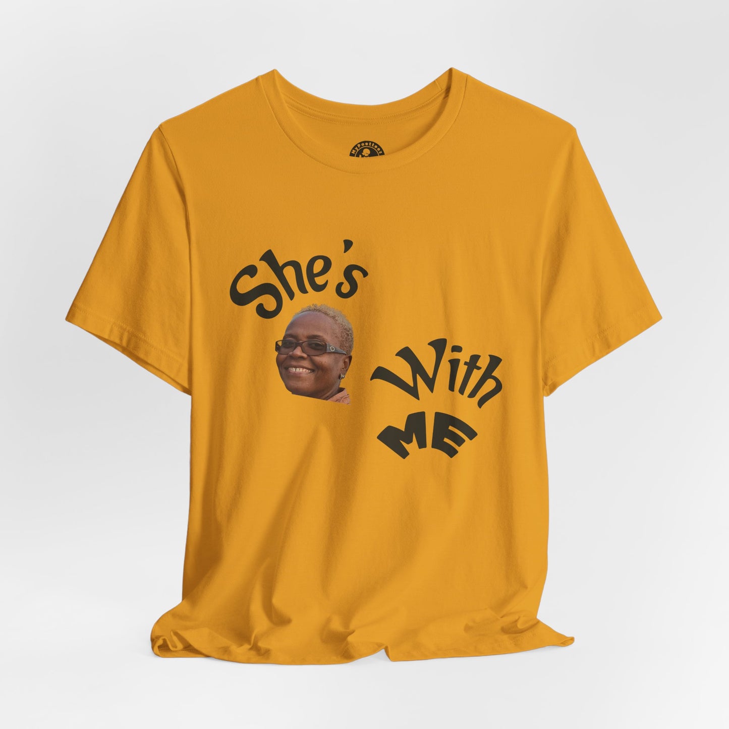 She's With Me Tee — Funny Photo Graphic T-Shirt