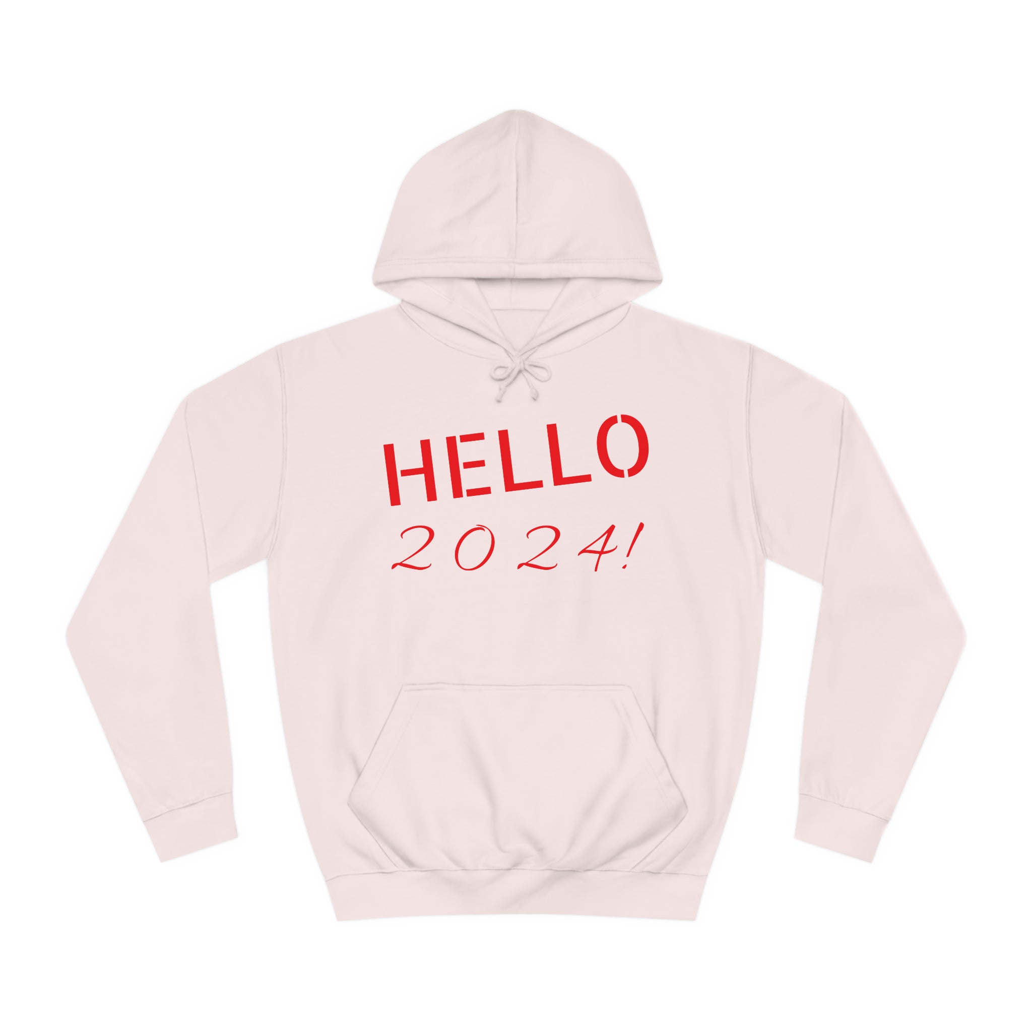 Unisex College Hoodie-Hello 2024!