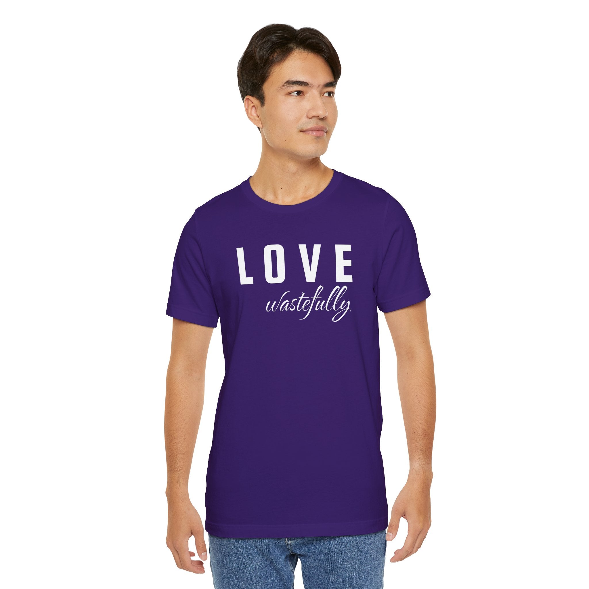 Love Wastefully Unisex Tee - Thoughtful Wear for Every Occasion