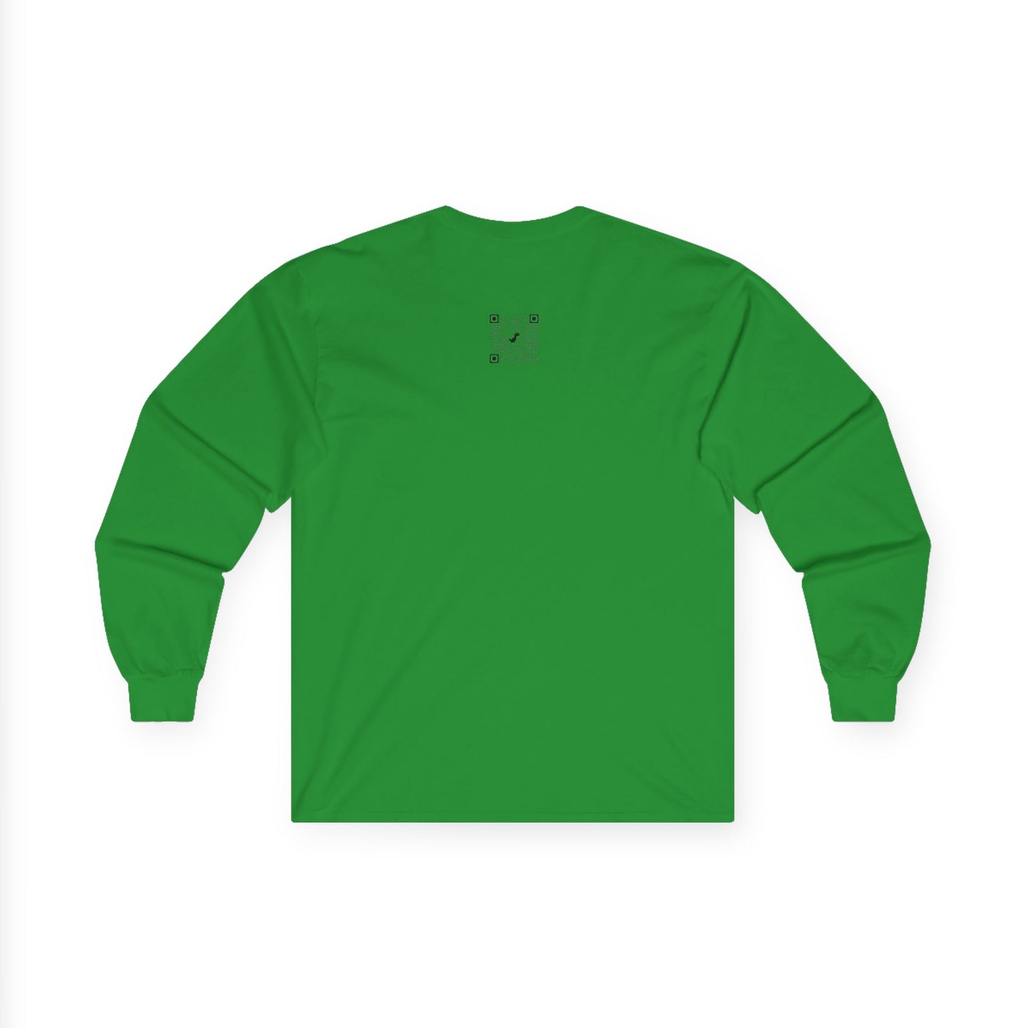 Unisex Ultra Cotton Long Sleeve-Logo & QR Code