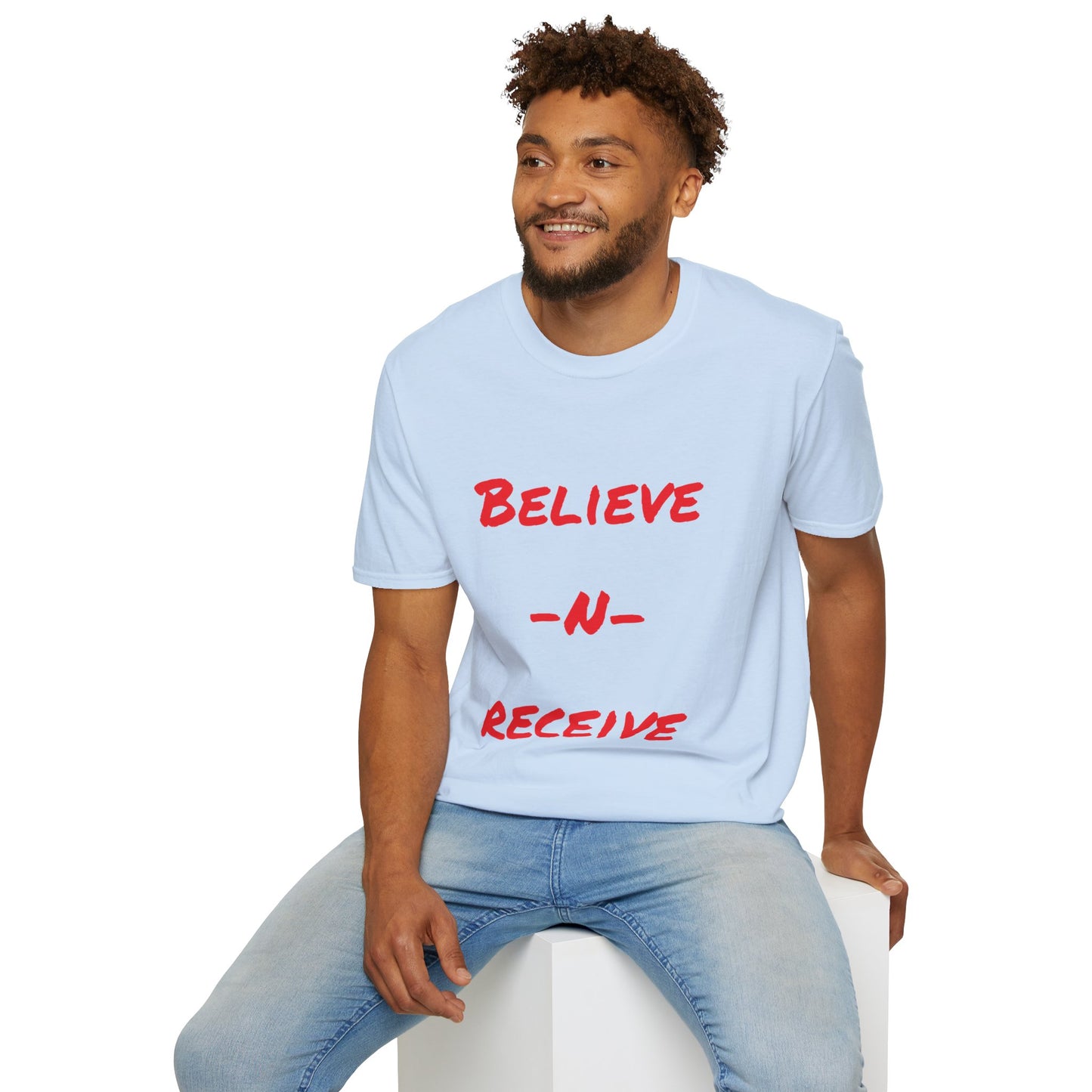 Unisex Softstyle-Believe-N-Receive