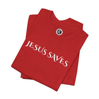 Unisex Jersey Short Sleeve-JESUS SAVES