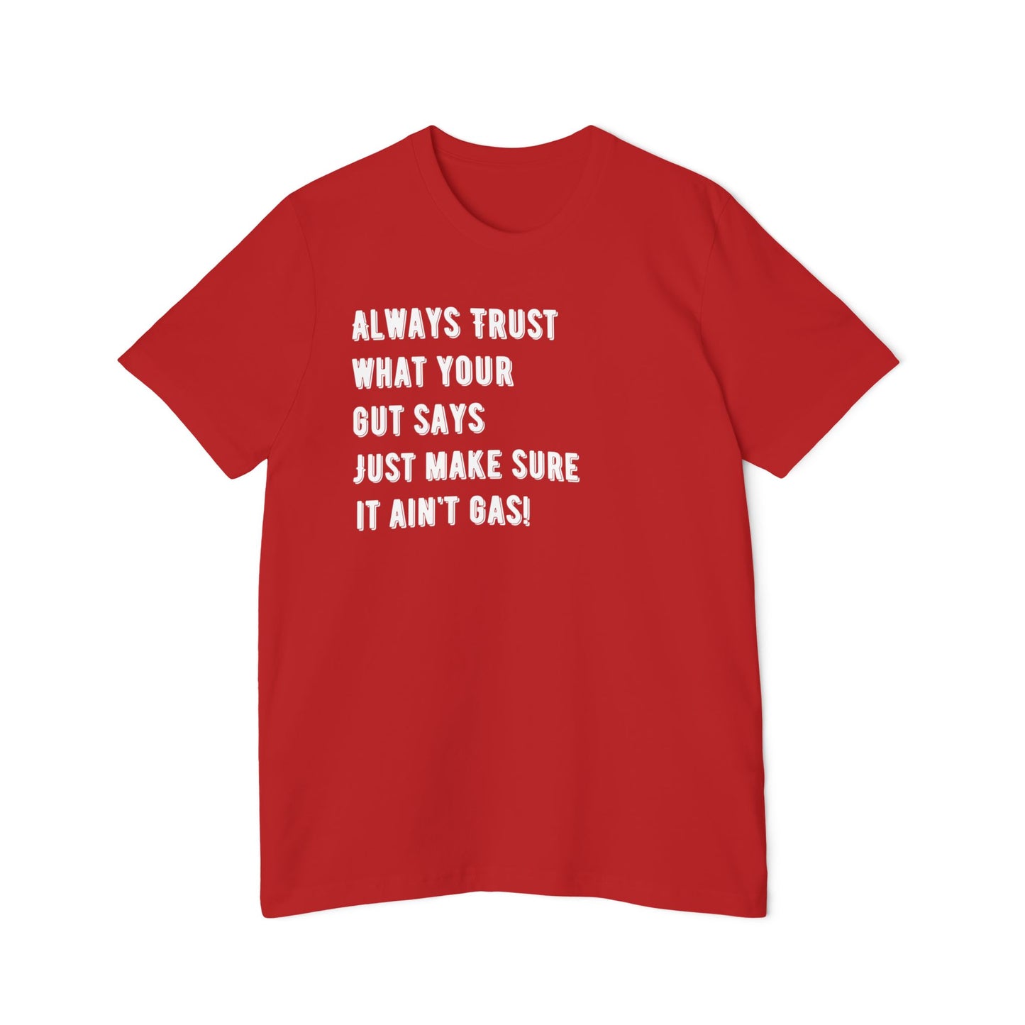 Unisex Short-Sleeve Jersey-Trust Your Gut