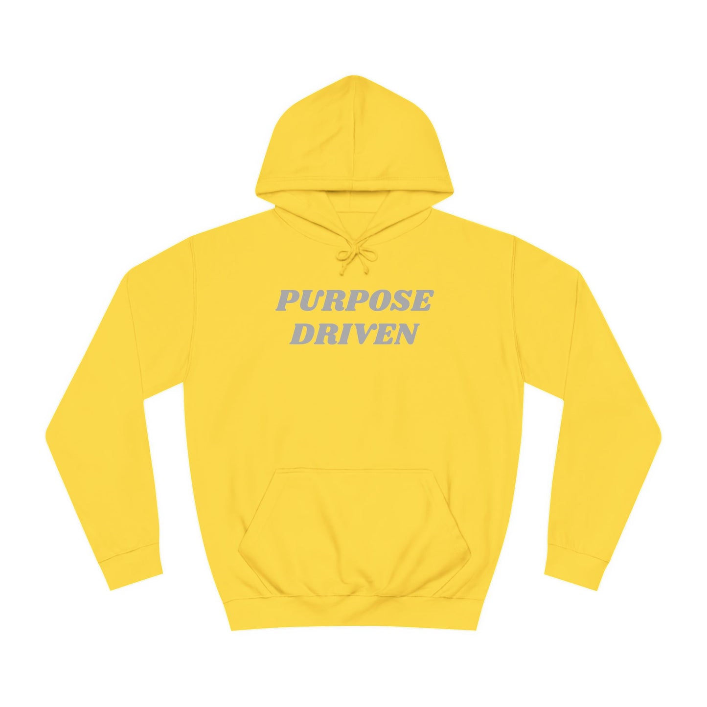 Unisex College Hoodie-PURPOSE DRIVEN