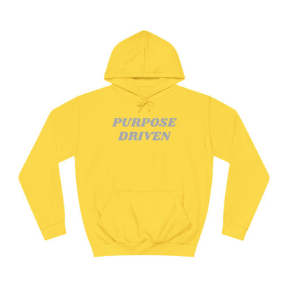 Unisex College Hoodie-PURPOSE DRIVEN