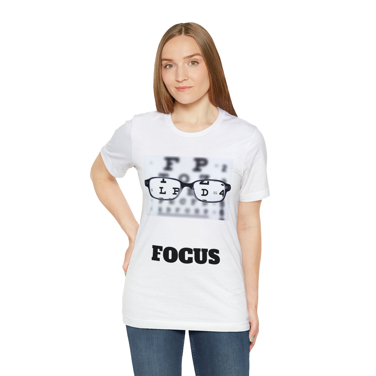 Unisex Jersey Short Sleeve Tee-FOCUS