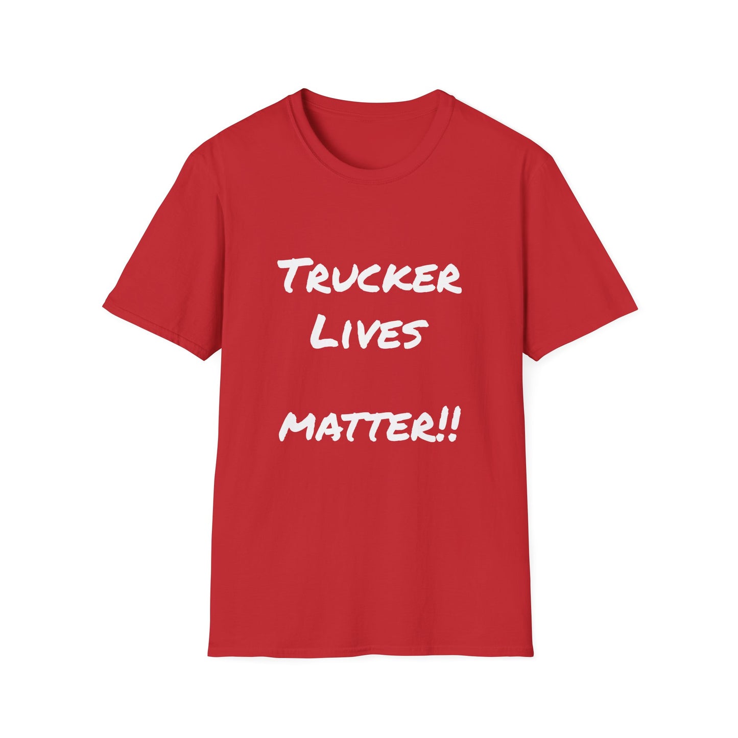 Unisex Softstyle-Trucker Lives Matter!