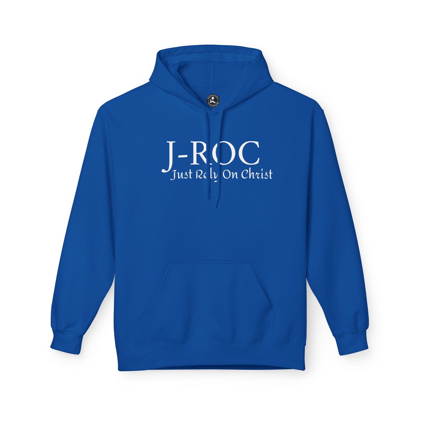 Unisex Midweight Softstyle Fleece Hoodie-Just Rely On Christ "J-ROC"