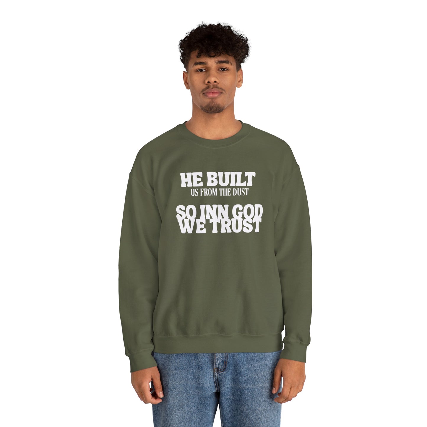 Unisex Heavy Blend™ INN GOD WE TRUST -Crewneck Sweatshirt
