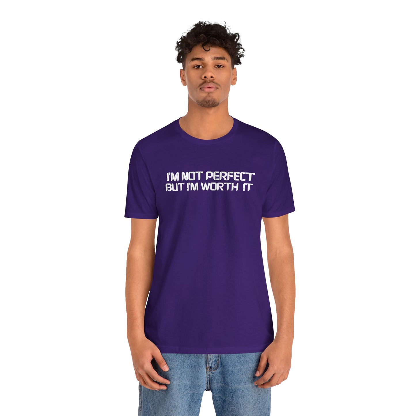 Unisex Softstyle T-Shirt-I'm Not Perfect, But I'm Worth It