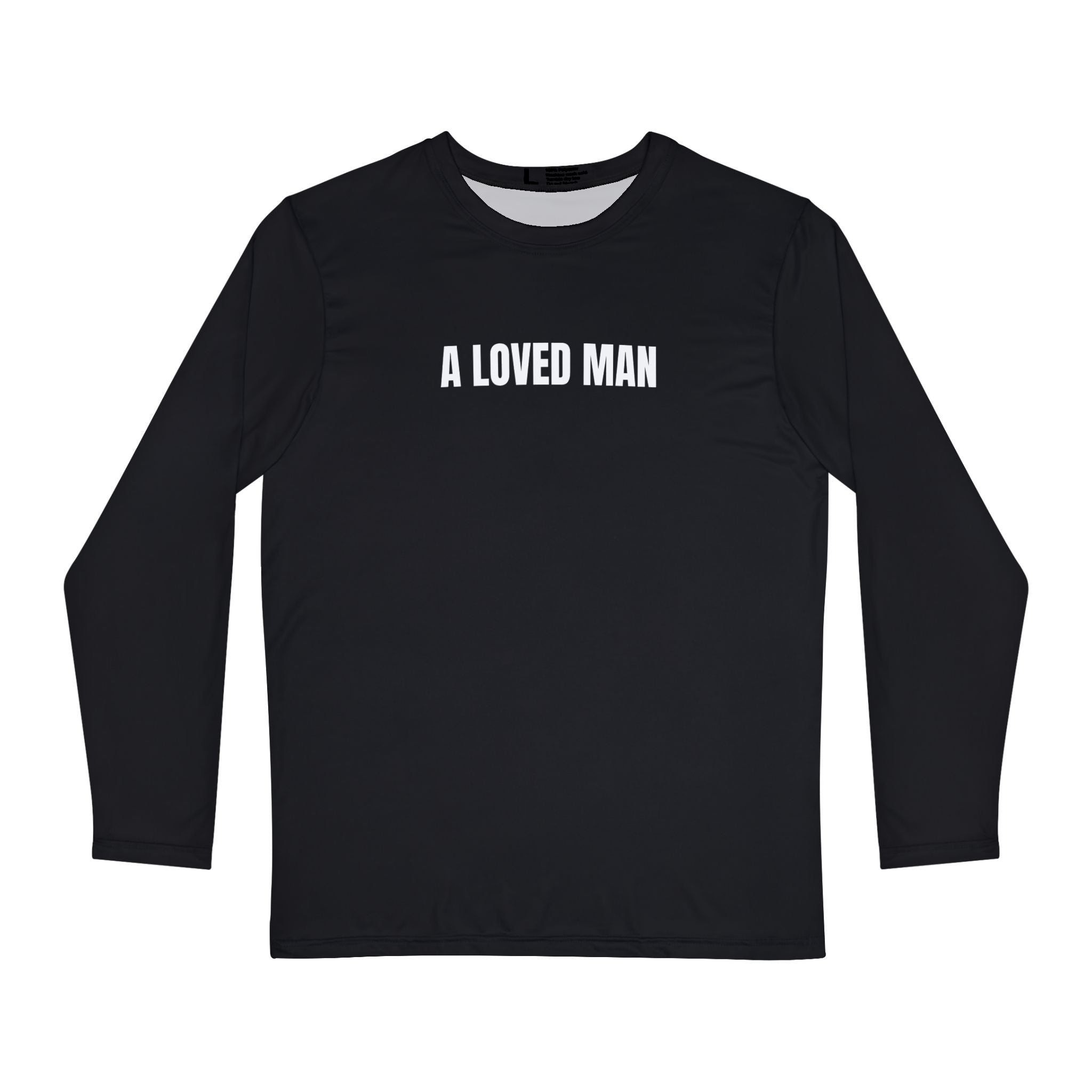 Men's Long Sleeve Shirt (AOP)-A LOVED MAN