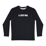 Men's Long Sleeve Shirt (AOP)-A LOVED MAN