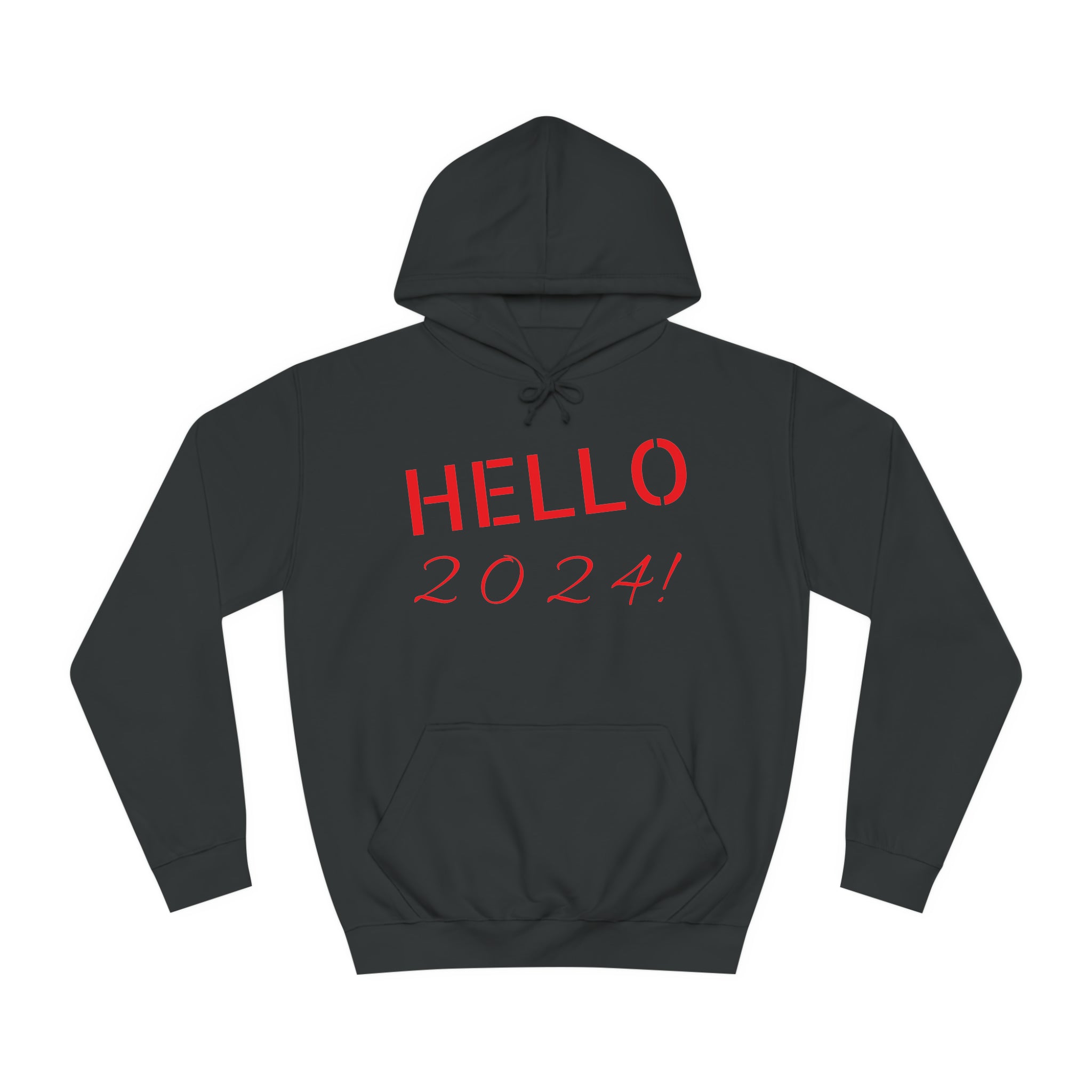 Unisex College Hoodie-Hello 2024!