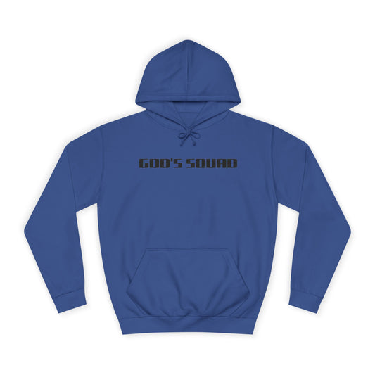 SUGGESTS TO SIZE UP-WAISTBAND SNUG FIT--Unisex College Hoodie-GOD'S SQUAD