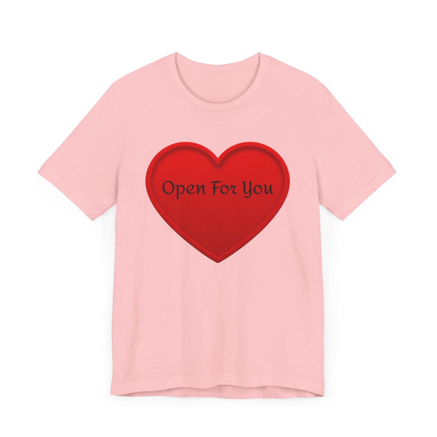 Unisex Jersey Short Sleeve-Open For You-HEART