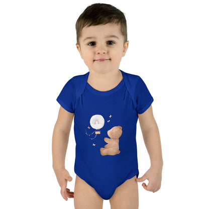 Infant Baby Rib Bodysuit-Bear Bear