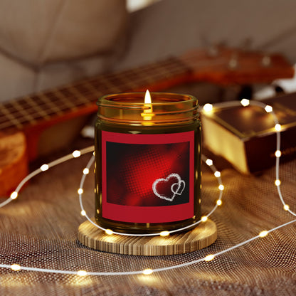 Scented Candles, Coconut Apricot Wax (4oz, 9oz)-DOUBLE LOVE